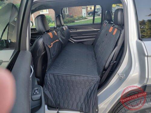 Hard Bottom Car Seat Cover for Dogs photo review