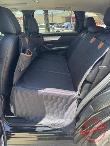 Hard Bottom Car Seat Cover for Dogs photo review